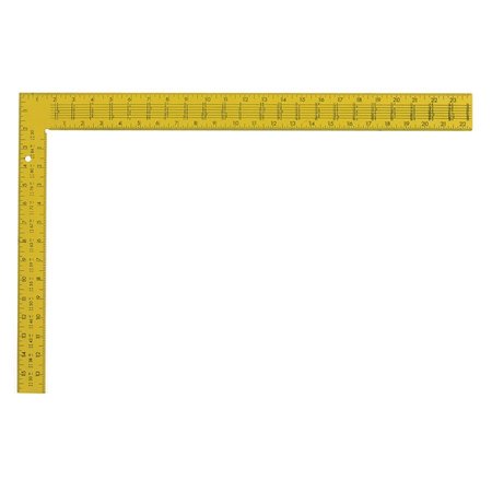 SWANSON TOOL 16" x 24" Steel Rafter Square (Yellow) TS154